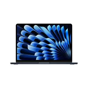Apple MacBook Air 13", M3 chip with 8-core CPU and 8-core GPU, 8GB, 256GB SSD - Midnight ,English